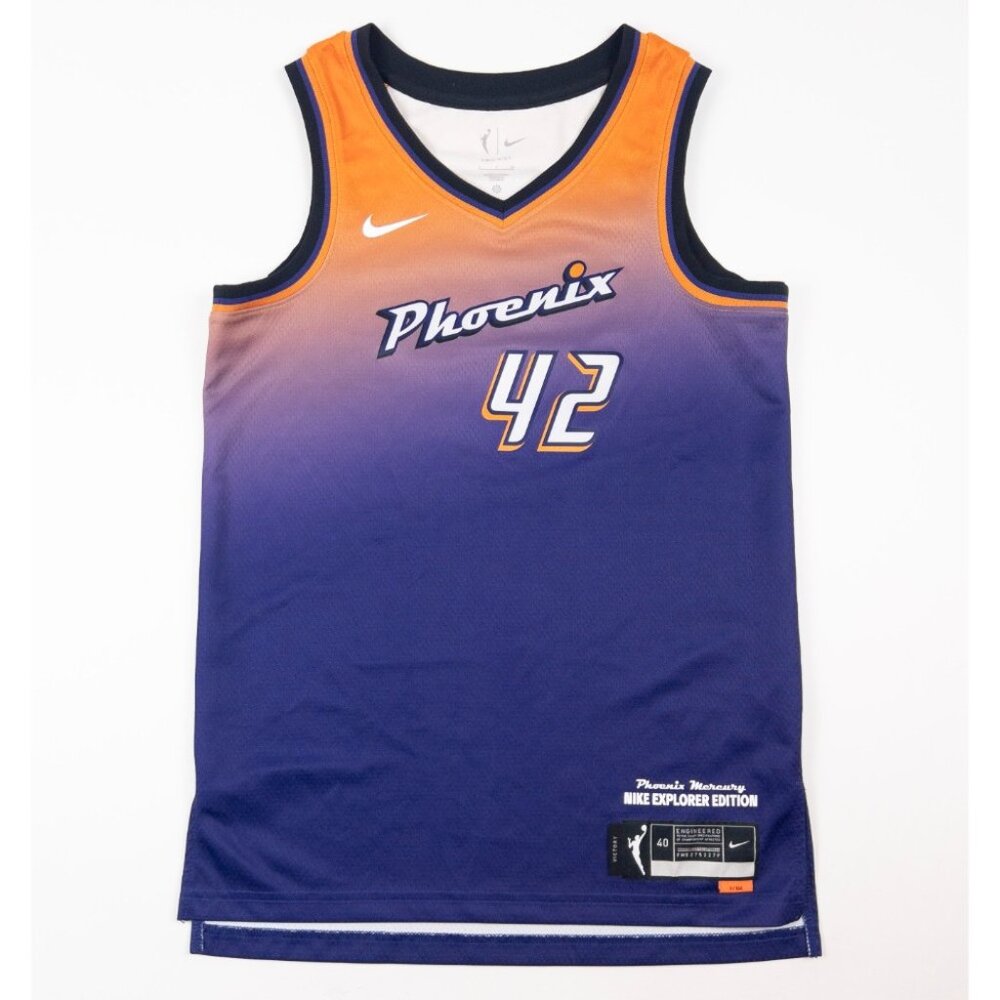 Nike Brittney Griner Phoenix Mercury Jersey Adult Small Purple Orange #42 WNBA